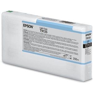 Epson Original T9135 Light Cyan Inkjet Cartridge - (C13T913500)