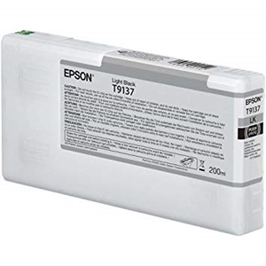 Epson Original T9137 Light Black Inkjet Cartridge - (C13T913700)