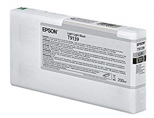 Epson Original T9139 Light Light Black Inkjet Cartridge - (C13T913900)