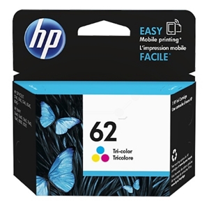 Original HP 62 Tri Colour Ink cartridge (C2P06AE)