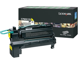 Original Lexmark C792X1YG Yellow High Capacity Toner Cartridge