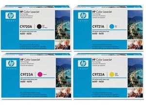 Original HP C972 Toner Cartridge Multipack (C9720A/C9721A/C9722A/C9723A)
