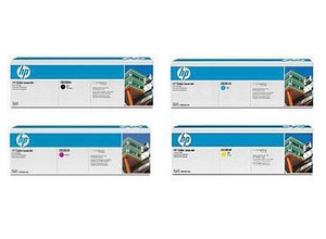 HP Original (CB380A-CB381A-CB383A-CB382A) Quad Pack, Black/Cyan/Magenta/Yellow
