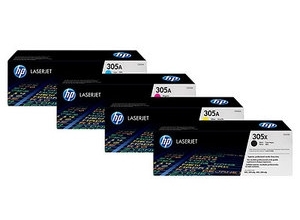 HP Original (CE410X-CE411A-CE412A-CE413A) Quad Pack, Black/Cyan/Magenta/Yellow

