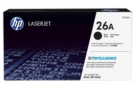 Original HP 26A Black Toner Cartridge - (CF226A)