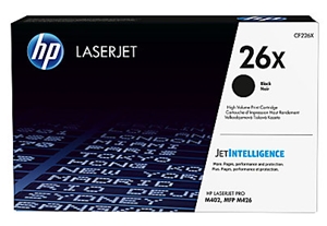 Original HP 26X Black High Capacity Toner Cartridge - (CF226X)