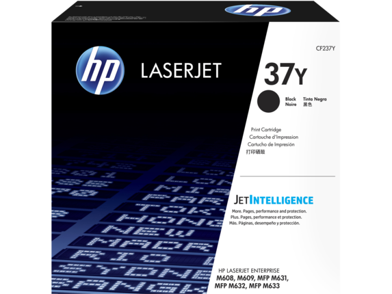 HP Original 37Y Black Extra High Capacity Toner Cartridge - (CF237Y)