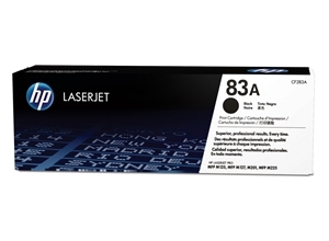 HP Original 83A Black Toner Cartridge (CF283A)
