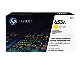Original HP 653A Yellow Toner Cartridge (CF322A)