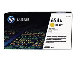 Original HP 654A Yellow Toner Cartridge (CF332A)