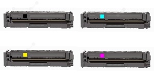 Compatible HP 203X 4 Colour High Capacity Toner Cartridge Multipack - (CF540X/41X/43X/42X)