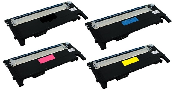 Compatible Samsung CLT-406S Set Of 4 Toner Cartridge Pack (CLT-K406/C406/M406/Y406)