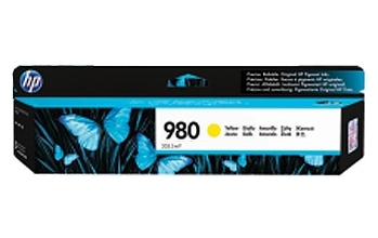 HP Original 980 Yellow Ink Cartridge (D8J09A)
