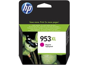 HP Original 953XL Magenta High Capacity Inkjet Cartridge - (F6U17AE)