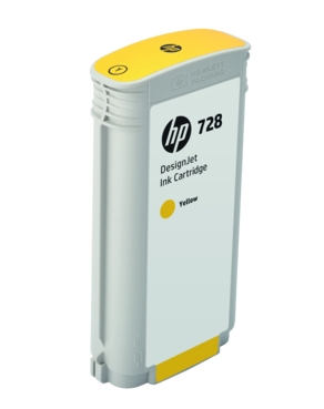 HP Original 728 Yellow High Capacity Inkjet Cartridge - (F9J65A)