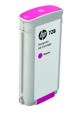 Original HP 728 Magenta High Capacity Inkjet Cartridge - (F9J66A)