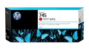 Original HP 745 Red High Capacity Inkjet Cartridge - (F9K06A)