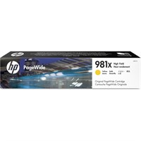 HP Original 981X Yellow High Capacity Inkjet Cartridge - (L0R11A)