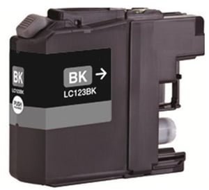 Brother  Compatible LC123 Black Ink Cartridge
