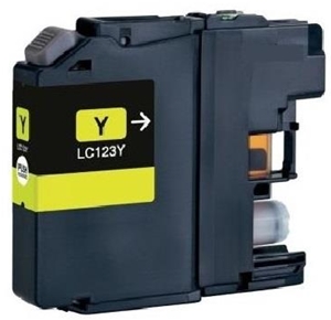 Compatible Brother LC123Y Yellow Ink Cartridge