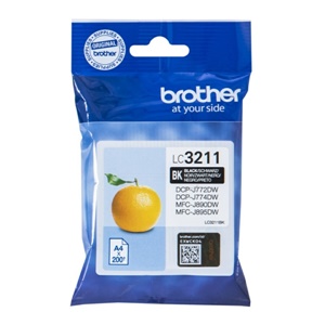 Original Brother LC3211BK Black Inkjet Cartridge