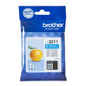 Original Brother LC3211C Cyan Inkjet Cartridge