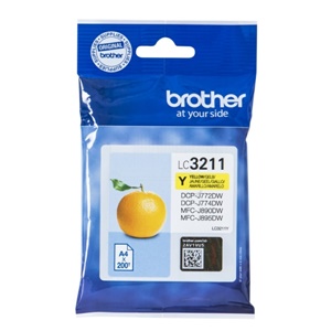 Brother Original LC3211Y Yellow Inkjet Cartridge