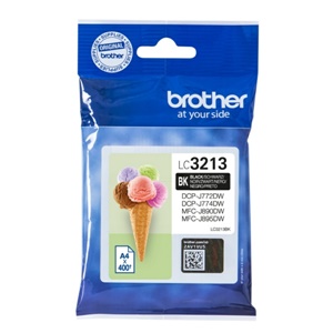 Original Brother LC3213BK Black High Capacity Inkjet Cartridge