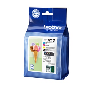 Brother Original LC3213 4 Colour High Capacity Inkjet Cartridge Multipack - (Black/Cyan/Magenta/Yellow)