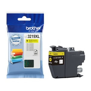 Brother Original LC3219XLY Yellow High Capacity Inkjet Cartridge - (LC-3219XLY)