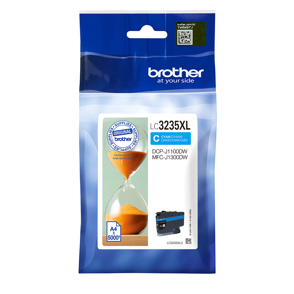 Brother Original LC3235XLC Cyan High Capacity Inkjet Cartridge