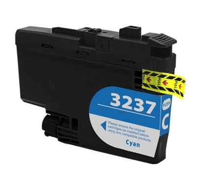 Compatible Brother LC3237C Cyan Ink Cartridge
