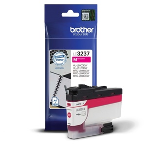 Brother Original LC-3237M Magenta Inkjet Cartridge - (LC3237M)