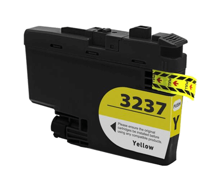 Compatible Brother LC3237Y Yellow Ink Cartridge
