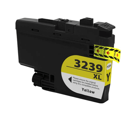 Original Brother LC-3239XLY Yellow High Capacity Inkjet Cartridge - (LC3239XLY)