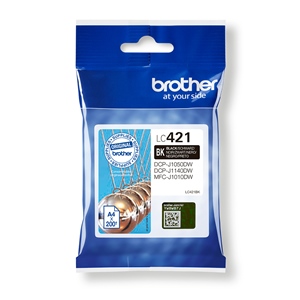 Original Brother LC421BK Black Inkjet Cartridge