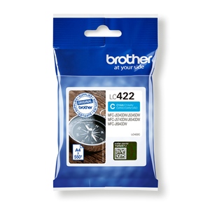 Brother Original LC422C Cyan Inkjet Cartridge LC422C