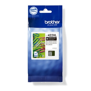 Original Brother LC422XLBK Black High Capacity Inkjet Cartridge LC422XLBK