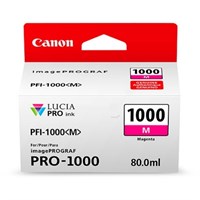 Canon Original PFI-1000M Magenta Inkjet Cartridge - (PFI-1000M)