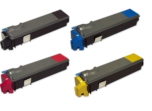 Kyocera TK-520 Compatible Toner Cartridge Multipack (TK520B/C/M/Y)