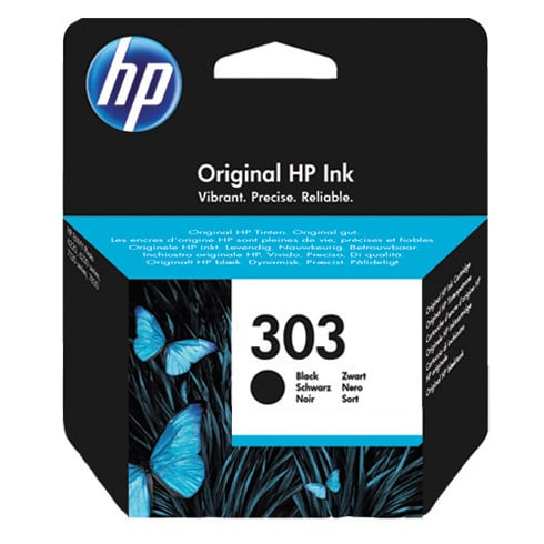 HP Original 303 Black Inkjet Cartridge - (T6N02AE)