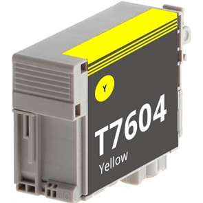 Compatible Epson T7604 Yellow Ink Cartridge
