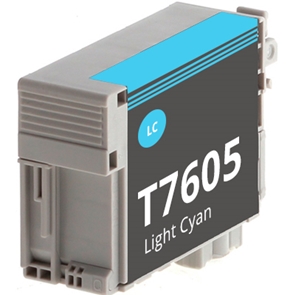 Compatible Epson T7605 Light Cyan Ink Cartridge
