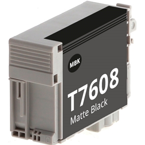 Compatible Epson T7608 Matt Black Ink Cartridge
