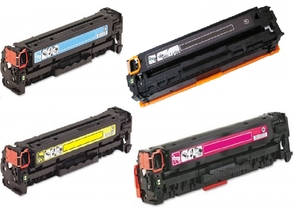 HP Compatible (CF210X/CF211A/CF213A/CF212A) Quad Pack, Black/Cyan/Magenta/Yellow
