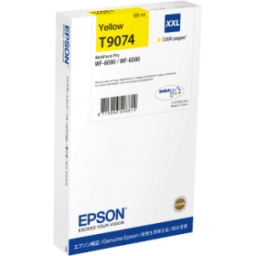 Original Epson T9074 XXL Yellow Extra High Capacity Inkjet Cartridge - (C13T907440)