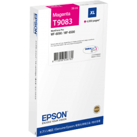 Original Epson T9083 Magenta High Capacity Inkjet Cartridge - (C13T908340)