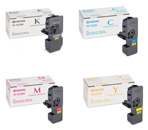 Original Kyocera TK-5220 Toner Cartridge 4 Colour Mulitpack - (TK-5220K/C/M/Y)