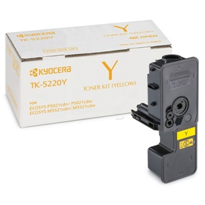 Original Kyocera TK-5220Y Yellow Toner Cartridge - (1T02R9ANL1)