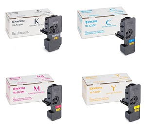 Kyocera Original TK-5230 Toner Cartridge 4 Colour Mulitpack - (Black/Cyan/Magenta/Yellow)